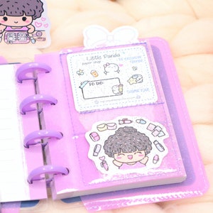 Panel de control para Happy Planner MICRO/POCKETS o ZIPPER/Star Pvc o Glitter Pvc/Accesorios Happy Planner