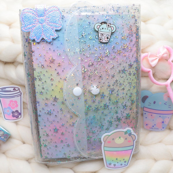 Hobonichi/Stalogy Cover with rubber bands/Star/Cover with elastic bands/Planner
