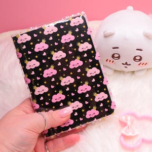 PINK CLOUDS Hobonichi/Stalogy COVER/Light Pink/Clear/Pink/Hobonichi Accessories