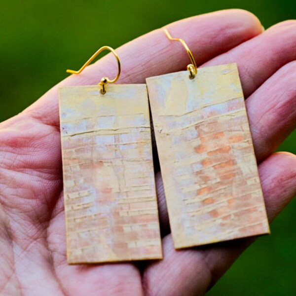 Paper Earrings Etsy