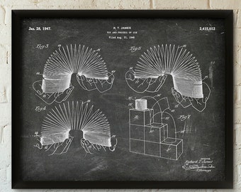 Toy and Process of Use Patent Print - 1947 - Poster Wall art Illustration Print Art Home Decor Vintage Patent - SKU 0257