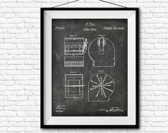 Clothes Frame Patent Print - 1864 - Poster Wall art Illustration Print Art Home Decor Gift Vintage Patent - SKU 0409