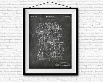 Candy Forming Machine Patent Print - 1931 - Poster Wall art Illustration Print Art Home Decor Vintage Patent - SKU 0305