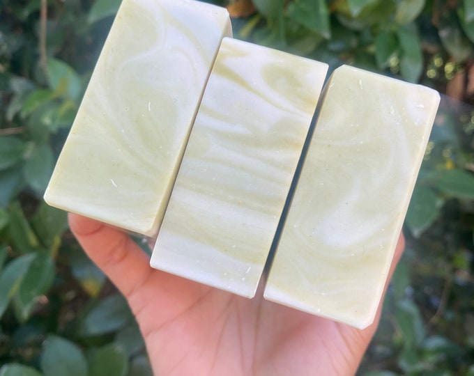 Goats milk & Aloe soothing soap (fragrance free)