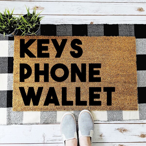 Keys Phone Wallet Etsy