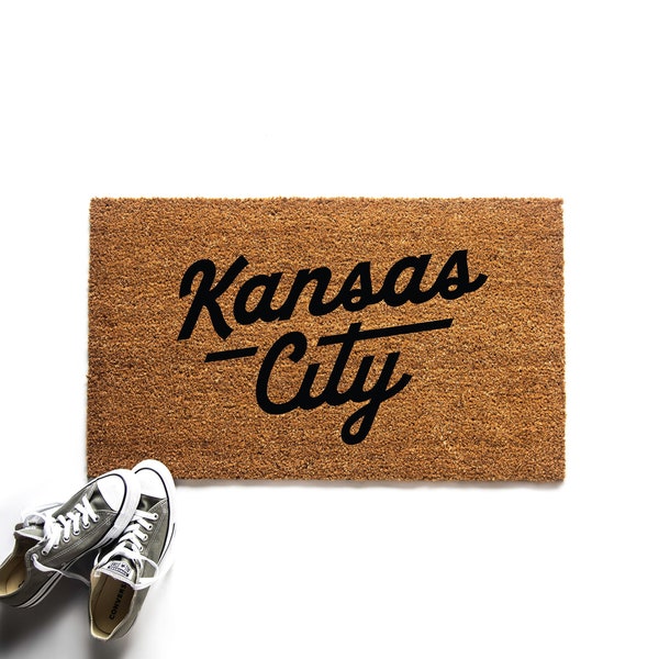 Kansas City Chiefs Door Mat Etsy
