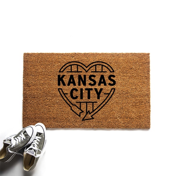 Kansas City Chiefs Door Mat Etsy