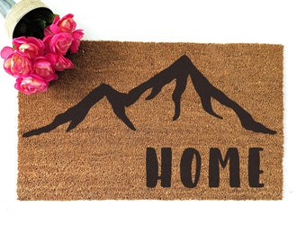 Cabin Doormat Etsy