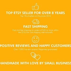 a yellow background with a list of top sellers