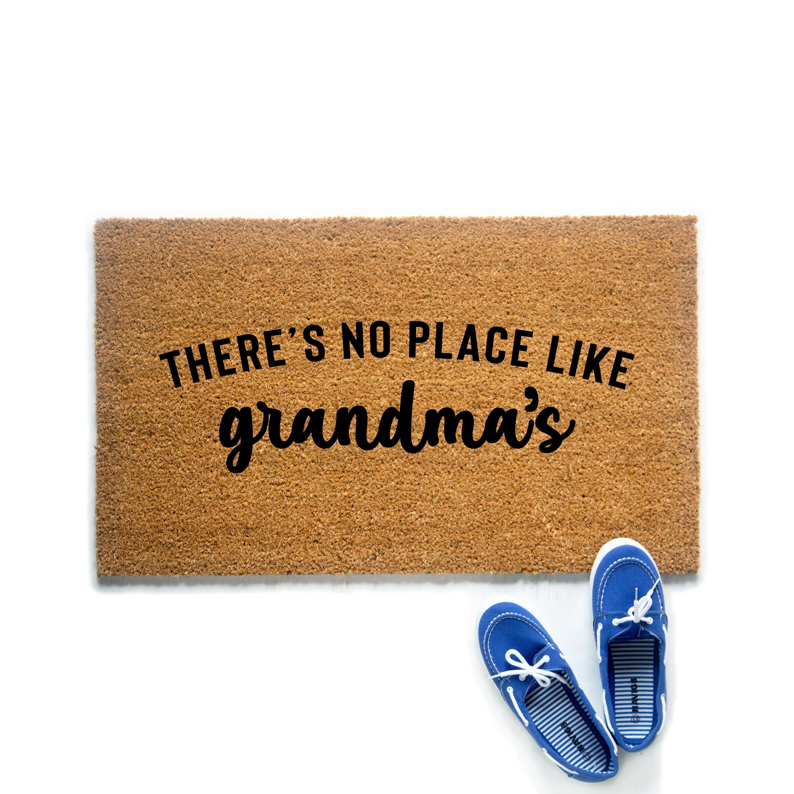 There's No Place Like Grandma's Doormat Gift for Etsy