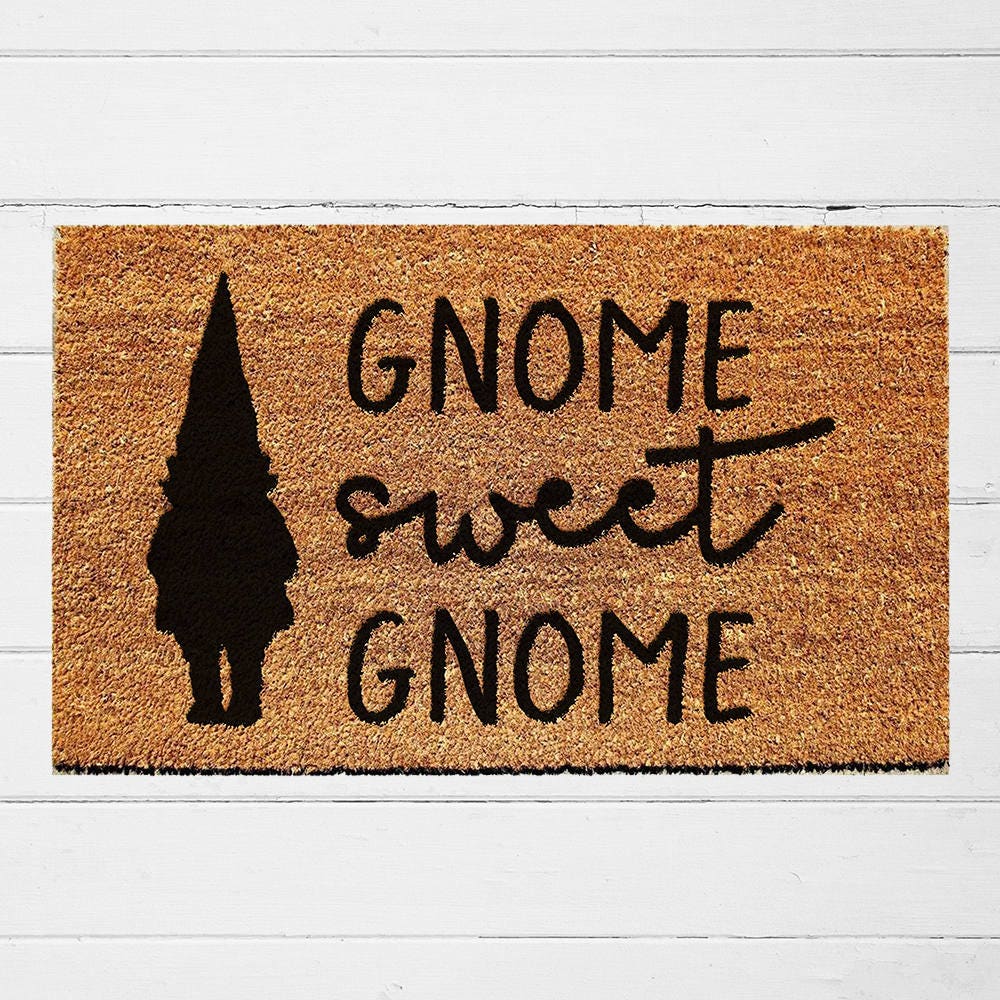 Gnome Welcome Quilted Door Cover QTCUZ GFTONT5383