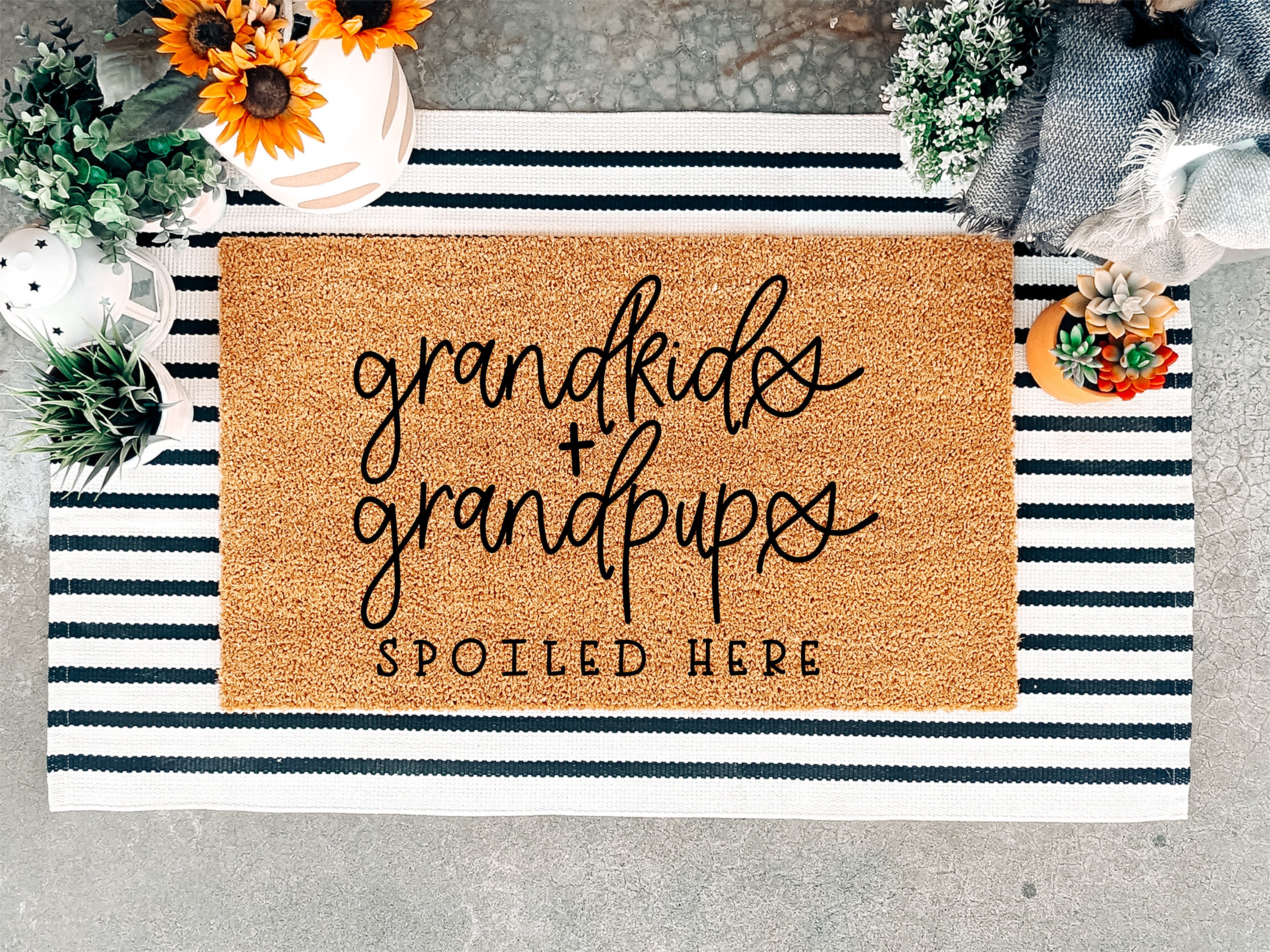 Grandkids Welcome Doormat – Karen Disapproves