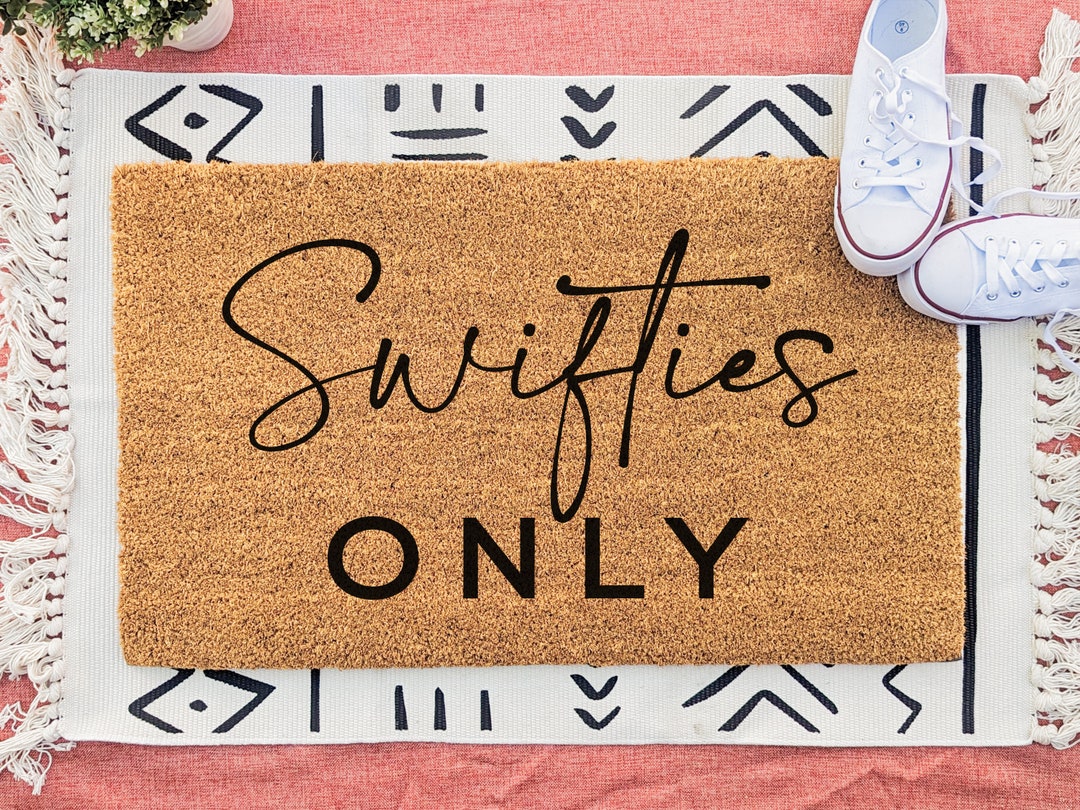 Swifties Only Doormat, Outdoor Front Door Mat, Housewarming