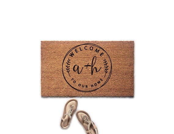 Custom Doormat Housewarming Gift Wedding Gift Idea Etsy