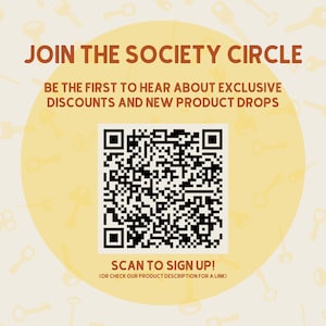 a qr code for the society circle