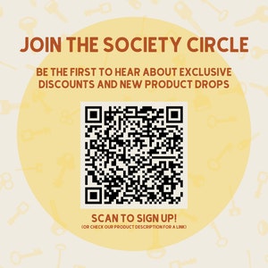 a qr code for the society circle