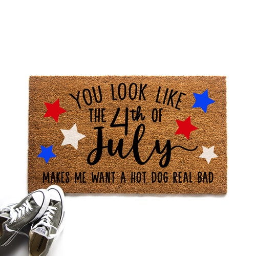 You Look Like the 4th of July Funny Doormat Independence Day - Etsy You Look Like the 4th of July Funny Doormat Independence Day - Etsy