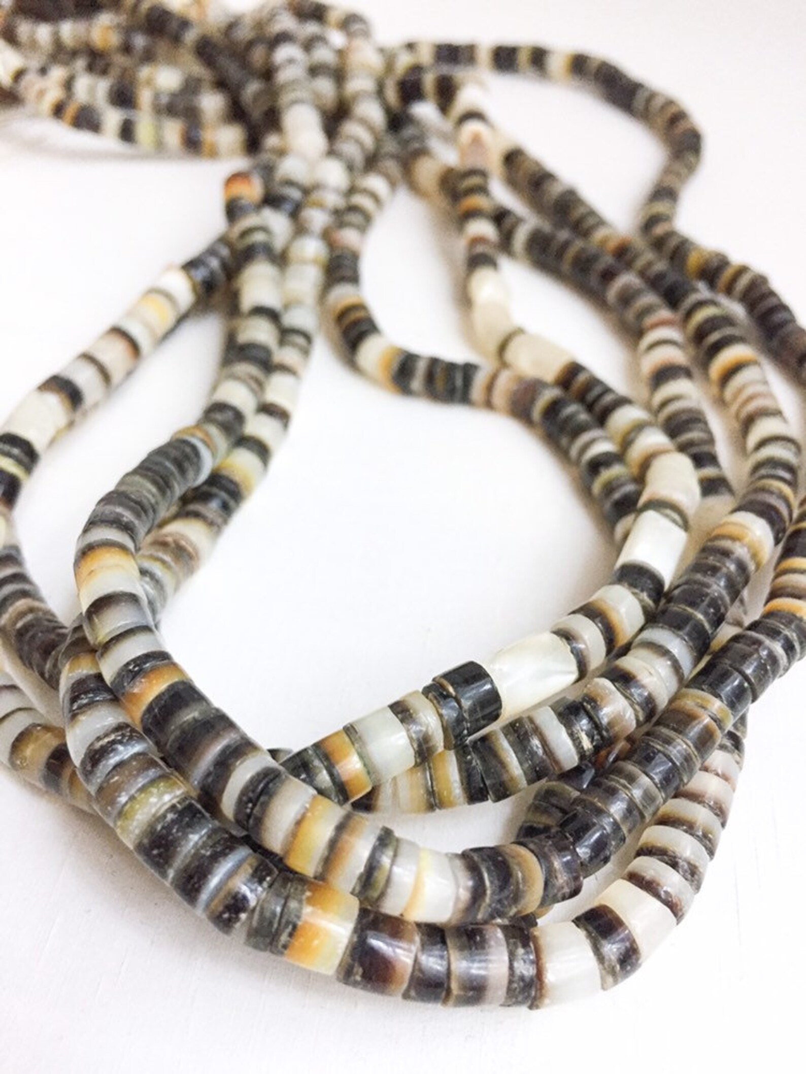 Shell Beads Heishi 6mm/7mm Jewelry Making Shell Beads Etsy