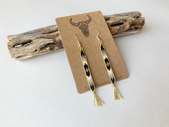 bead loom earrings