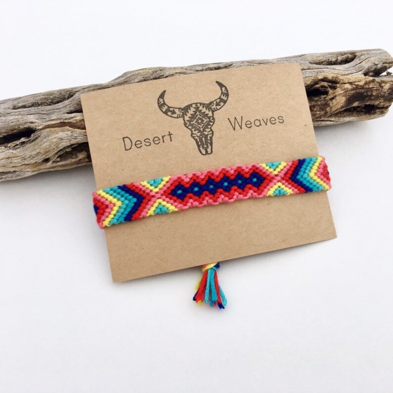 Woven Friendship Bracelet tribal bracelet braided bracelet | Etsy