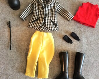 Vintage Barbie Skipper Clothes Learning To Ride #1935 Exc- N/M EQUESTRIAN Vintage Barbie Skipper Clothes Learning To Ride #1935 Exc- N/M EQUESTRIAN