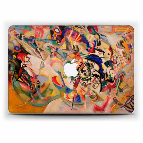 Etui MacBook Kandinsky MacBook Pro 16 2023 Etui MacBook Air 13 M2 Etui Macbook Air M1 Etui Macbook Pro 14 Etui rigide MacBook Pro M2