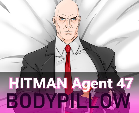 Body Pillow Case Agent 47 Hitman Etsy Body Pillow Case Agent 47 Hitman Etsy