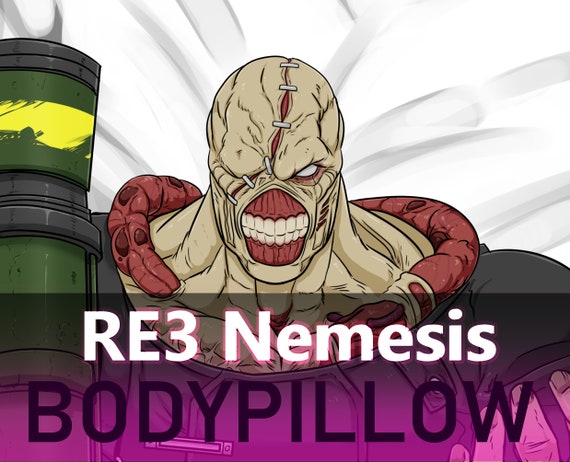 Body Pillow CASE Nemesis Resident Evil Body Pillow CASE Nemesis Resident Evil