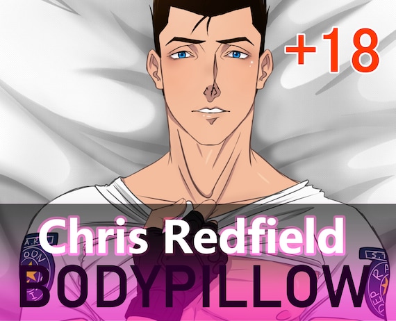 Body Pillow CASE Chris Redfield Body Pillow CASE Chris Redfield