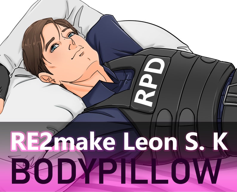 Body Pillow CASELeon S. KResident Evil 2 Etsy
