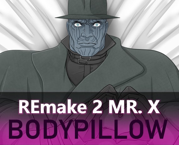 Body Pillow CASE Mr.X Resident Evil 2 Body Pillow CASE Nemesis Resident Evil