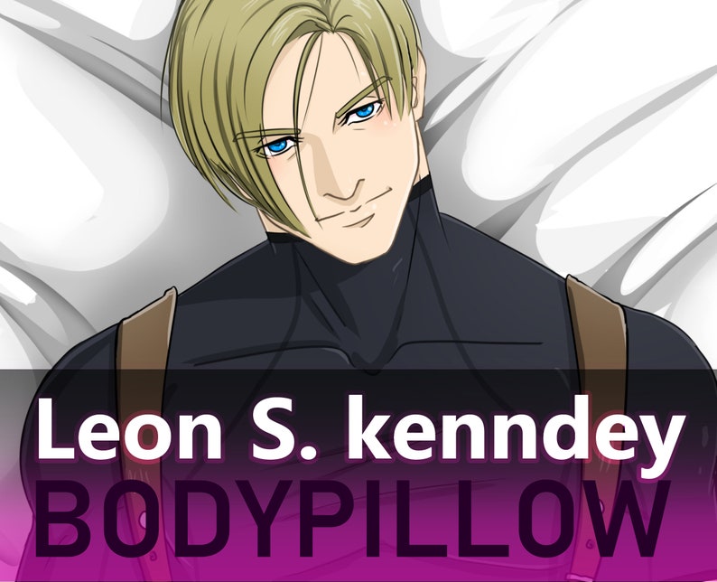 Body Pillow CASELeon Kennedy Etsy