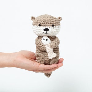 crochet animal // Otter Otti//