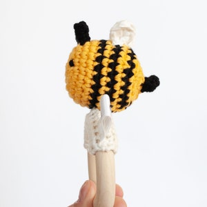 crochet animal, baby toy // BABY BEE// image 2