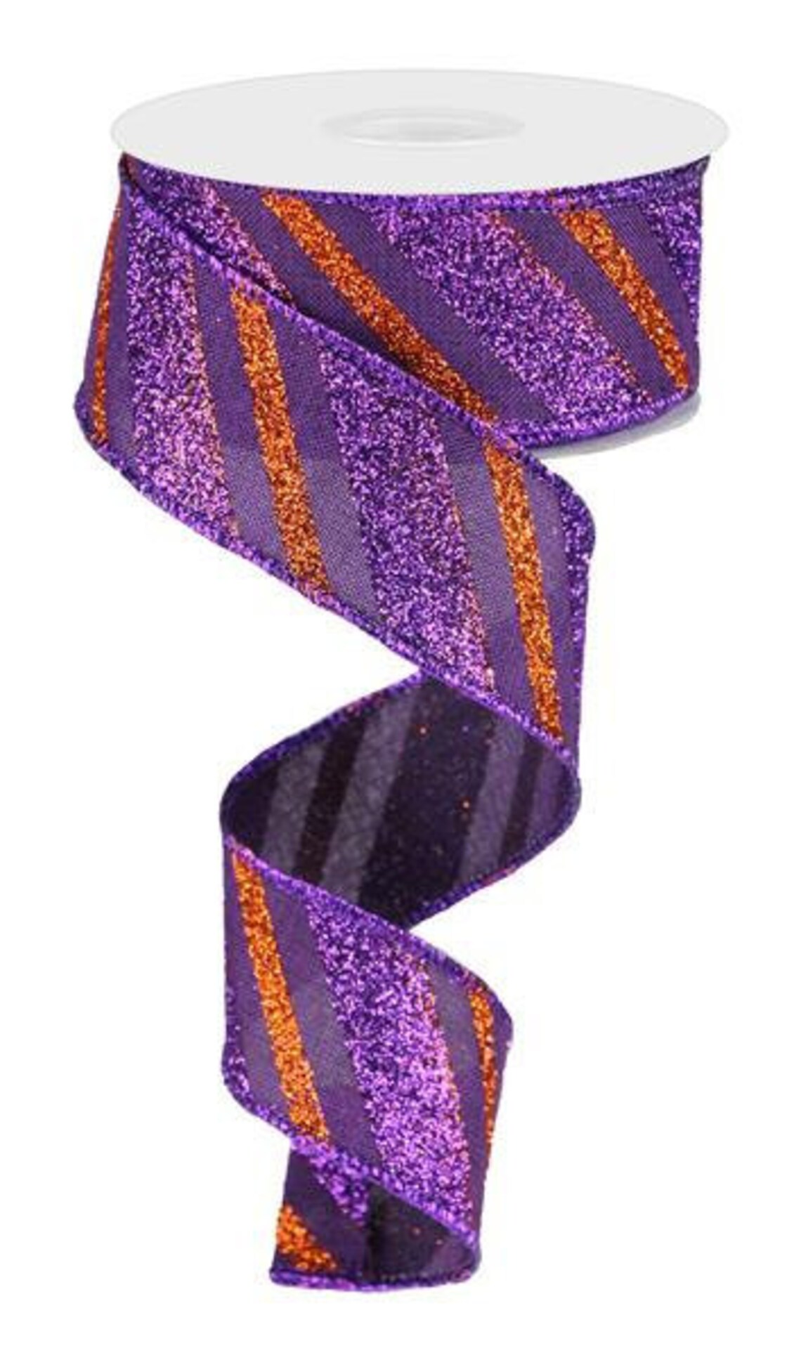 Halloween Ribbon Halloween Ribbon Wired Halloween Ribbon 10 Etsy UK