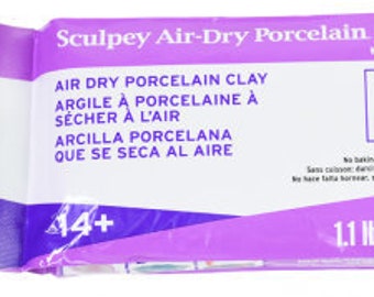 Sculpey Model Air Porcelain Clay Sculpey® Model Air® Porcelain Clay  Porcelain Clay Air Dry Clay Versatile Clay Durable Clay 