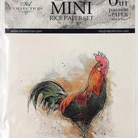 Decoupage Creatives, Rice Paper, Cow, Sheep, Goat, Chickens, Farm, Barn ...