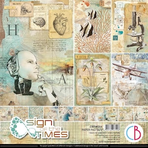 Ciao Bella 12x12 Sign of the Times - Ciao Bella - 12 x 12 Cardstock - Acid Free - Sign of the Times Collection - LAST CHANCE - 28-224