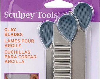 Sculpey Clay Blades Set - Cutting Tool - Clay Cutting Tool - Polymer Clay Tool - Polymer Clay Cutting Tool - Sculpey - 15-045