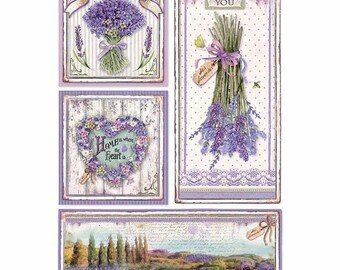 Rice Paper for Decoupage Scrapbook Craft Sheet Hydrangea Multicolor