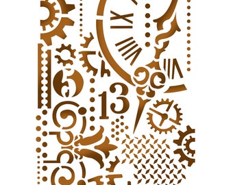 Gear stencil | Etsy