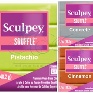 Polyform SOUFFLE™ Sculpey® 1.7oz Oven-Bake Clay 1.7oz Polymer Oven-Bake Clay 1.7oz Polymer Clay Sculpting Clay Oven-Bake Clay image 7