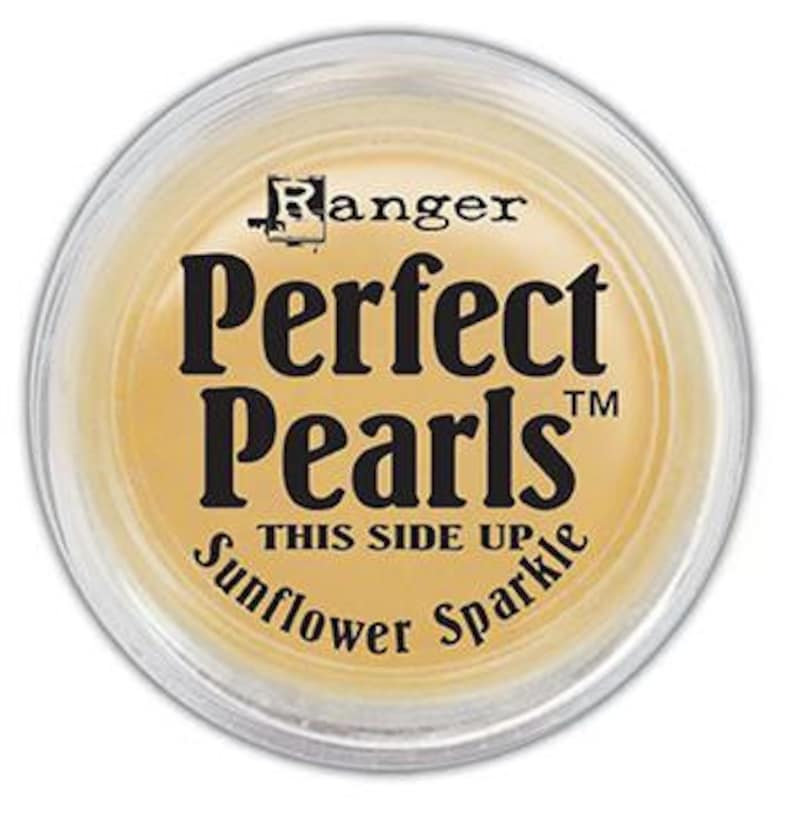 Ranger Perfect Pearls Pigment Powder - Ranger Perfect Pearl - Pearlescent Pigment Powder - Perfect Pearls - Pigment Powder Sunflower Sparkle