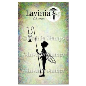 Lavinia Freddie Stamp - Fairy Silhouette Clear Cling Stamps - Lavinia Clear Cling Stamp - Clear Cling Stamp - 12-851