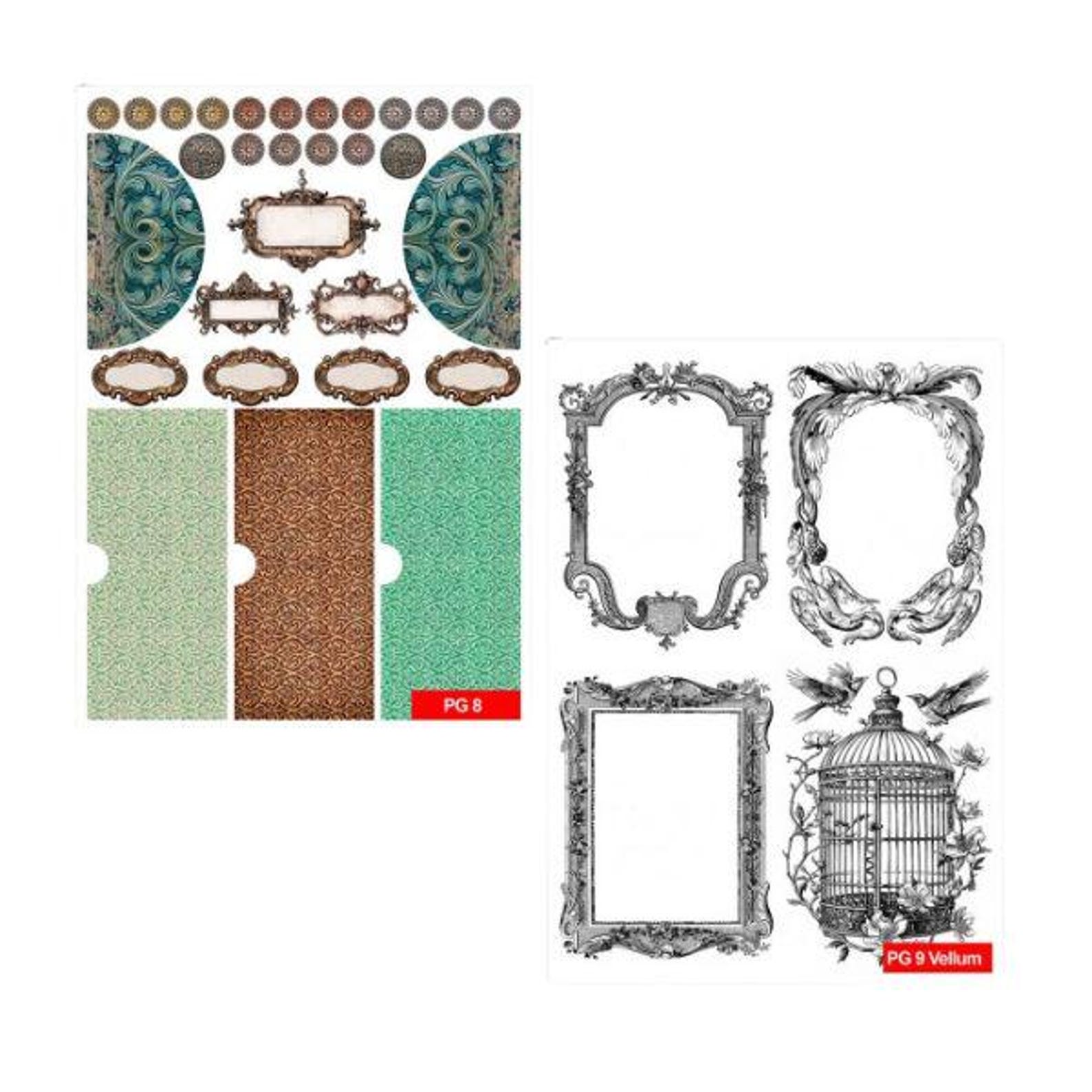 Paper Designs Vintage Birds Junk Journal Kit - Junk Journal Set ...