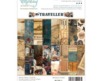 Mintay 6x6 Rustic Charms Cardstock Double Sided Cardstock 6x6 Cardstock ...