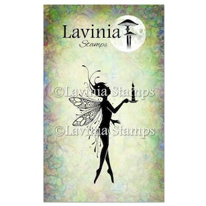 Lavinia Briana Stamp - Fairy Clear Cling Stamp - Lavinia Clear Cling Stamp - Fairy Silhouette Clear Cling Stamp - 12-841