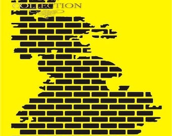 ITD Collection Brick Stencil - Wall, Stone, Brick - Mixed Media Stencil - Brick Wall Stencil - Brick Stencil - Mixed Media Bricks - 31-005