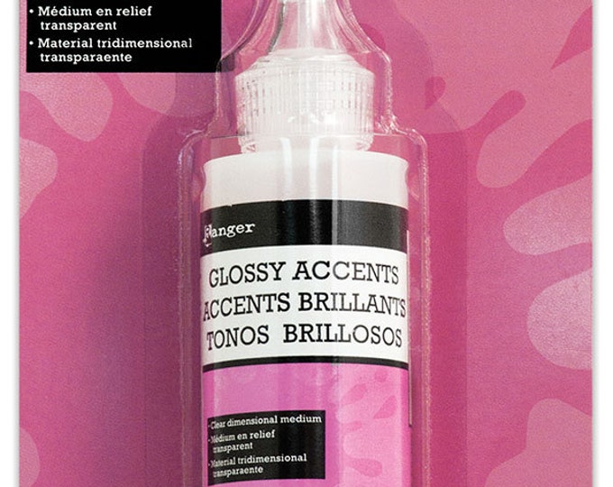 Glossy Accents 2oz Ranger Glossy Accents Dimensional Adhesive Glossy