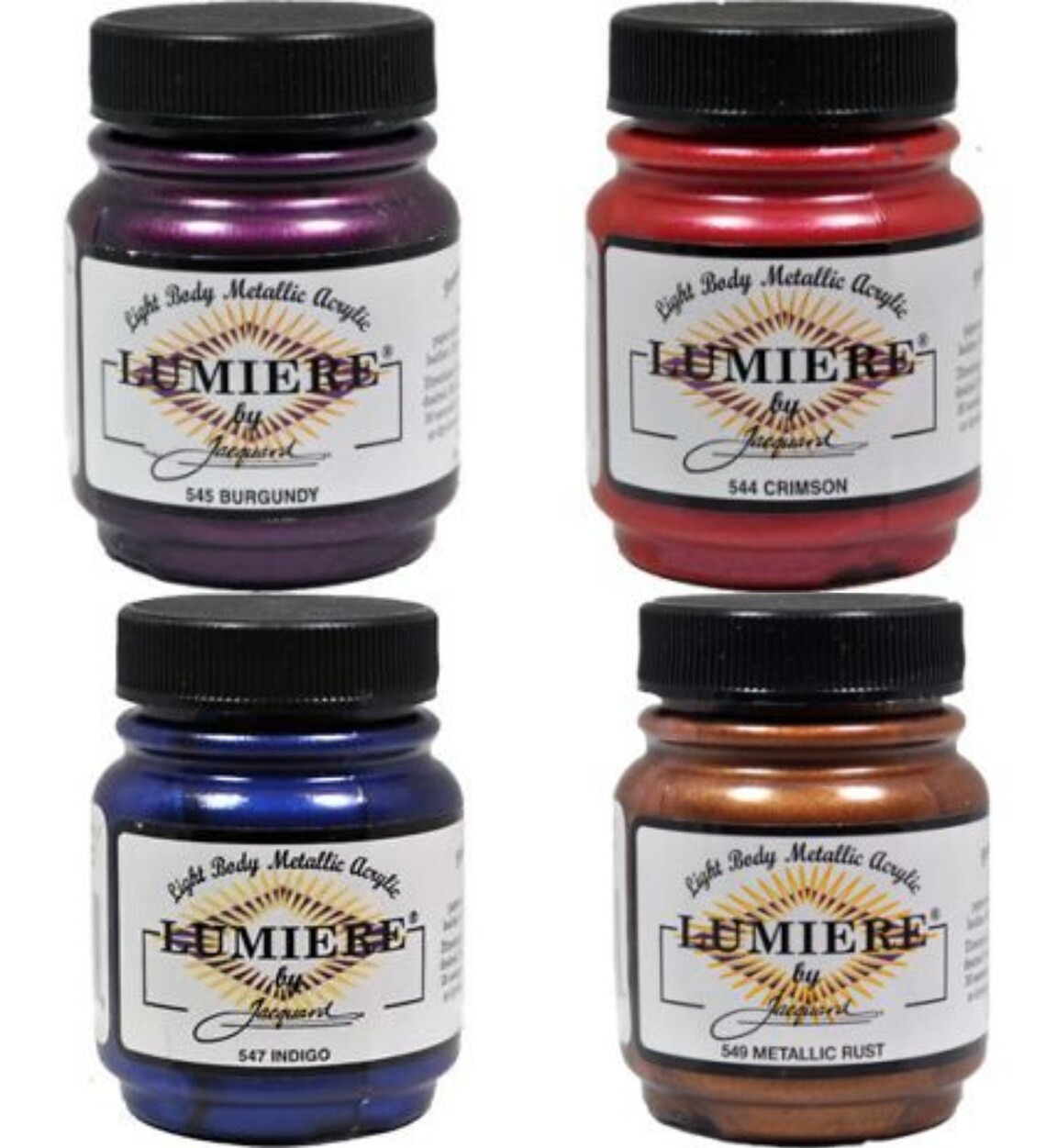 Jacquard Lumiere 3D Metallic Paint & Adhesive – Kupfer, 1 Oz, Als Lack Oder Starker Kleber Für Stoff, Holz, Papier & Mehr